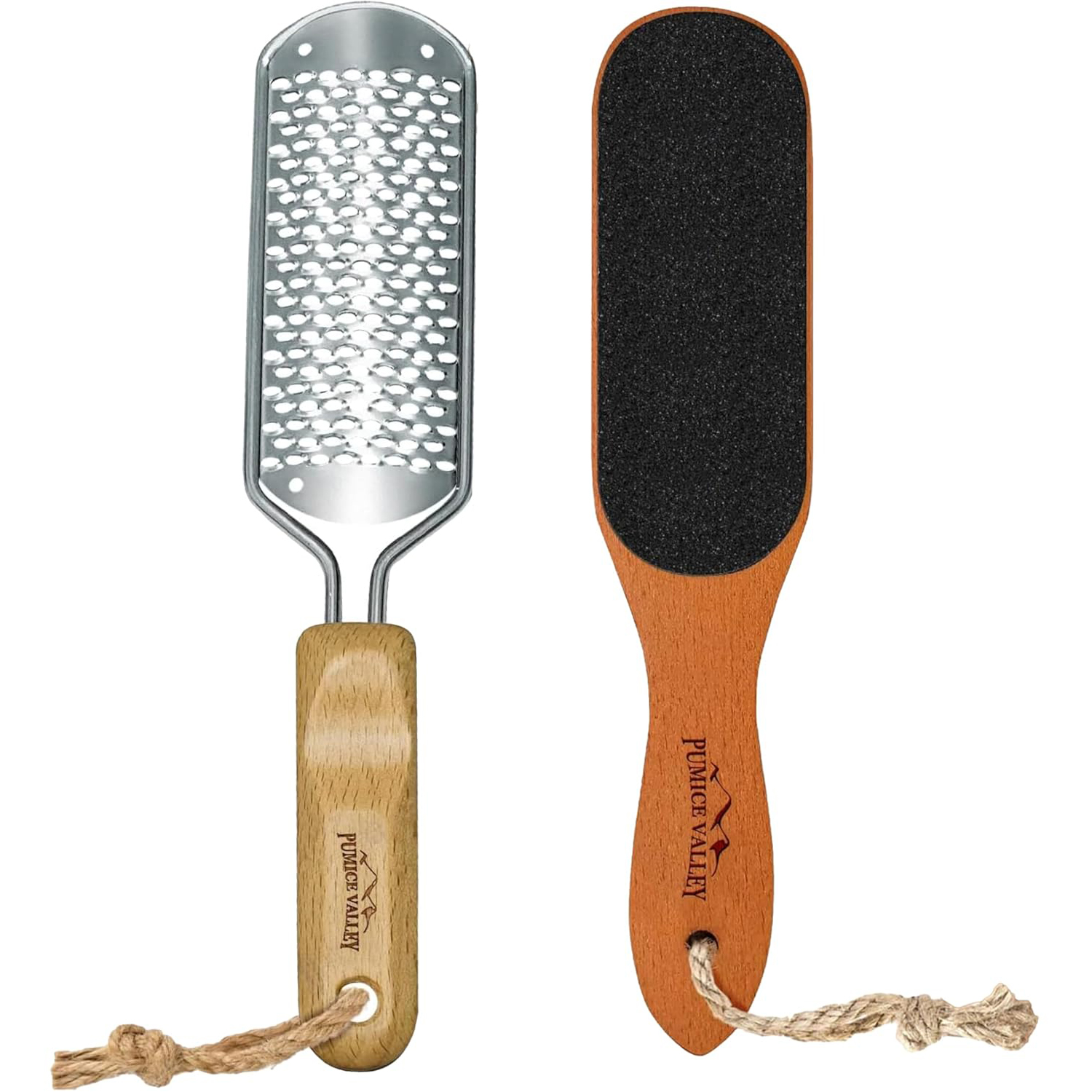 Pumice Stone Foot File & Professional Japanese Stainless Steel File